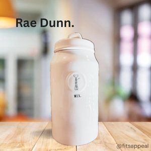 Exclusive Rae Dunn 'MIX' Canister